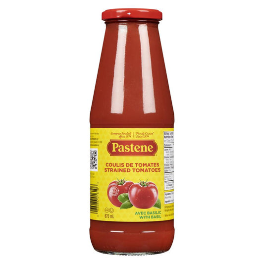 PASTENE ITALIAN TOMATO PUREE, 12 X 675 ML