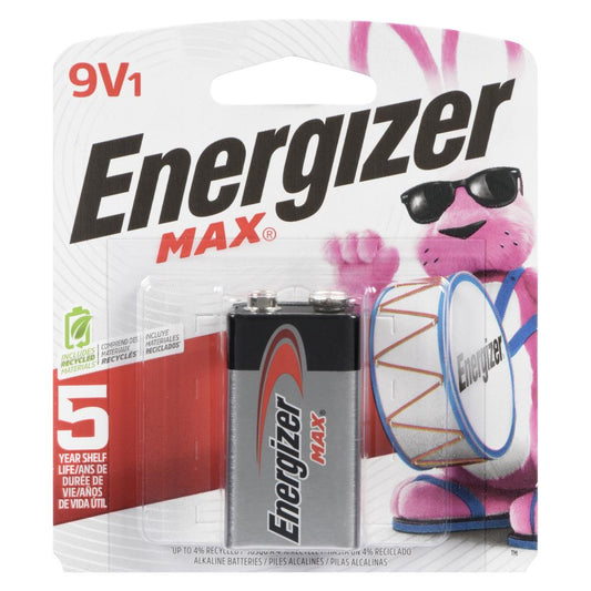 ENERGIZER ULTIMATE LITHIUM 9V 522BP BATTERY, 24 X 1 UN