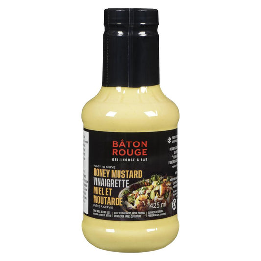 BATON ROUGE HONEY MUSTARD VINEGAR, 12 X 425 ML
