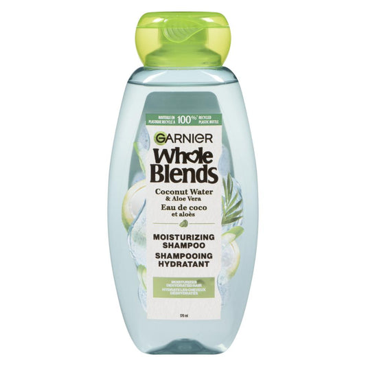 GARNIER WHOLE BLENDS COCONUT WATER & COCO REVITALIZING SHAMPOO, 6 X 370 ML