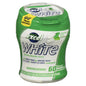 EXCEL WHITE PEPPERMINT GUM BOTTLE, 6 X 1 UN