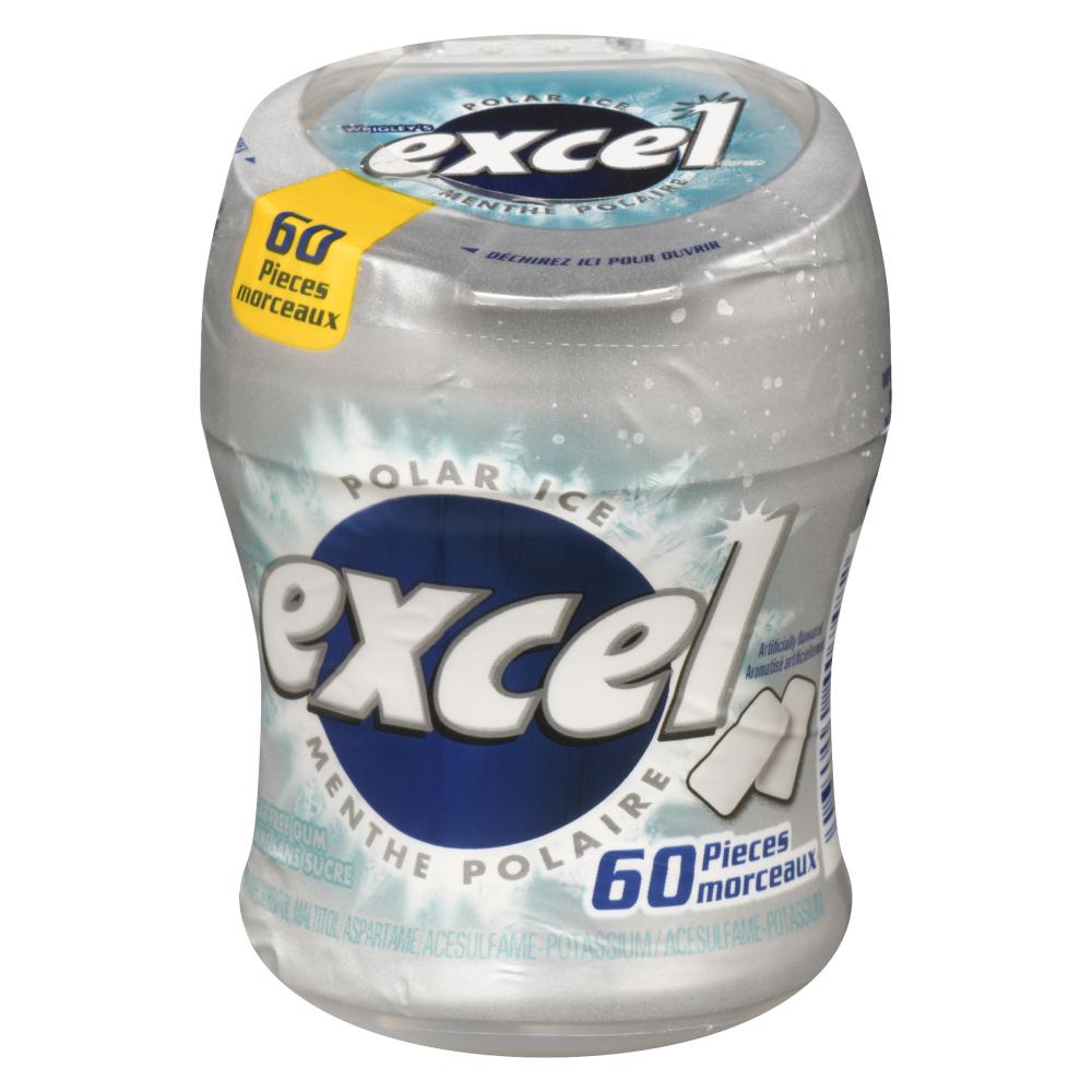 EXCEL POLAR ICE GUM BULK 10 PACK, 8 X 1 UN