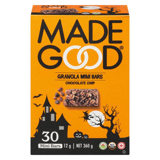 MADE GOOD, CHOCOLATE CHIP BARS MDG800 - HALLOLWN, 36 x 360G