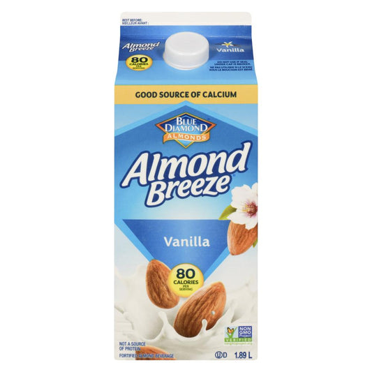 ALMOND BREEZE, ALMDBRZ VANILLA SWT, 6 x 1.89 L
