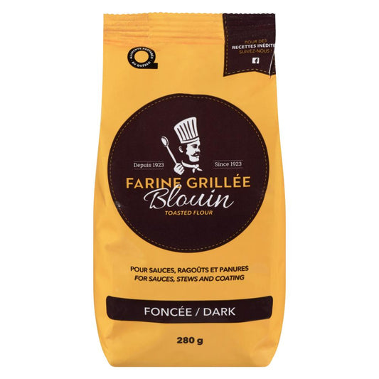 BLOUIN DARK ROASTED FLOUR, 12 X 280 G