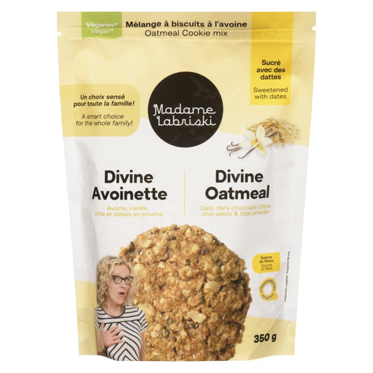MADAMLAB DIVINE OATMEAL COOKIES, 8 X 350 G