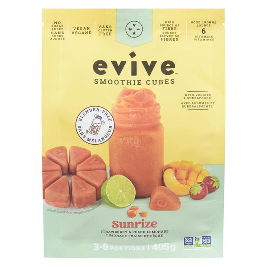 EVIVE SUNRIZE SMOOTHIE CUBES, 8 X 3 X 135 G