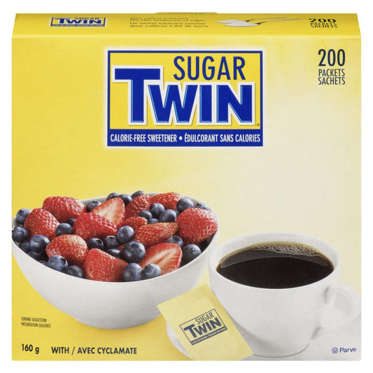 SUGARTWIN ORIGINAL SACHET, 12 X 160 G