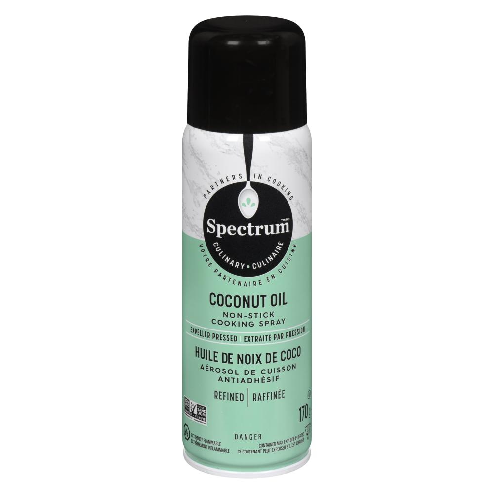 SPECTRUM COCONUT OIL SPRAY, 6 X 170 G
