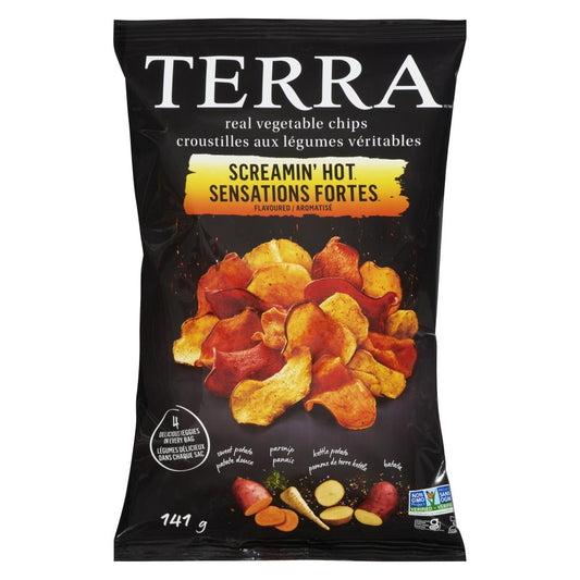 TERRA CRUNCHY STRONG SENSATION, 12 X 141 G