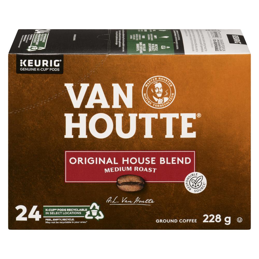 VH HOUSE BLEND HALF-DARK COFFEE 24KCUP, 4 X 228 G