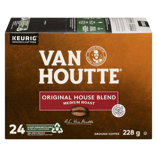 VH HOUSE BLEND HALF-DARK COFFEE 24KCUP, 4 X 228 G
