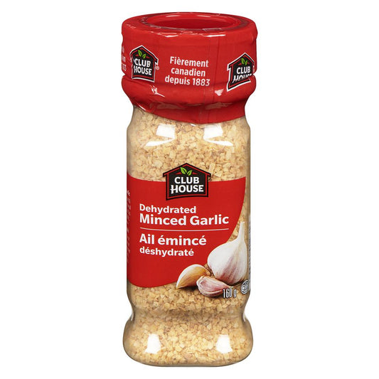 CLUBHOUSE SLICED GARLIC SEASONING, 6 X 160 G