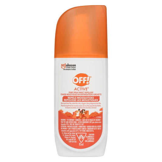 OFF! ACTIVE MOSQUITO REPELLENT SPRAY, 12 X 85 ML