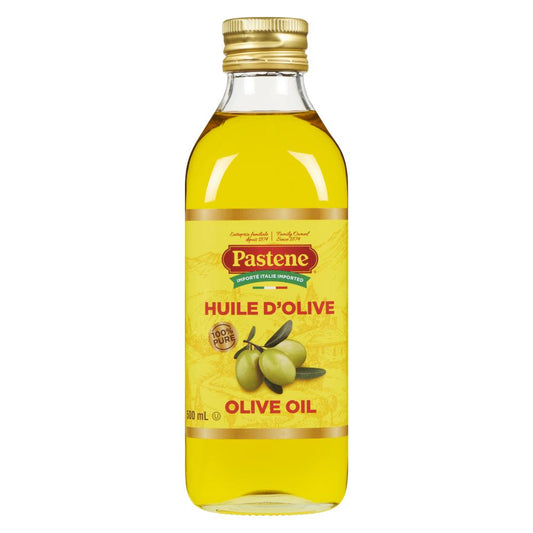 PASTENE PURE OLIVE OIL HIGH DEFINITION, 12 X 500 ML