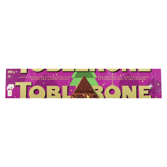 TOBLERONE CHOCOLATE WITH FRUITS & NUTS, 20 X 360 G