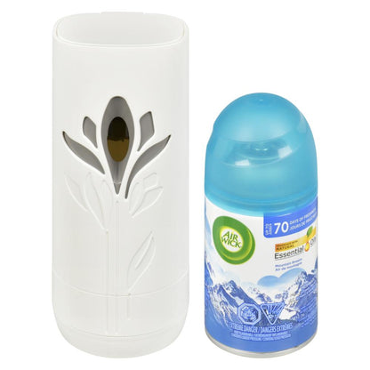 AIRWICK FRESHMATIC KIT PULVERIZED FRESH MOUNTAIN, 4 X 180 G