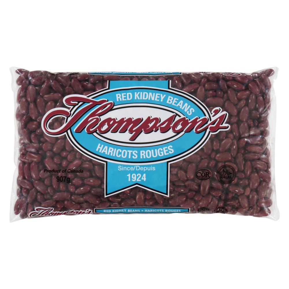 THOMPSON DRIED RED BEANS, 12 X 907 G