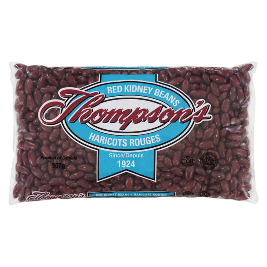 THOMPSON DRIED RED BEANS, 12 X 907 G