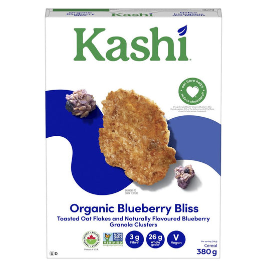 KASHI, WILD BLUEBERRY BLISS OR, 10 x 380 G