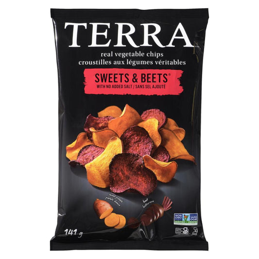 TERRA SWEET POTATOES & BEETS, 12 X 141 G
