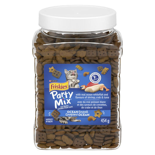FRISKIES CAT FOOD PARTY FISH, 3 X 454 G