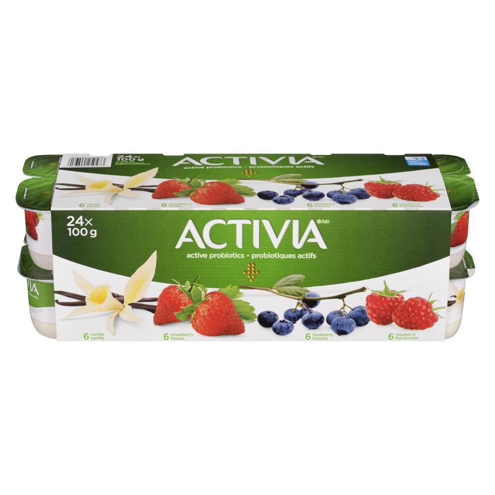 ACTIVIA YOGURT BLUEBERRY VANILLA, 2 X 2.4 KG