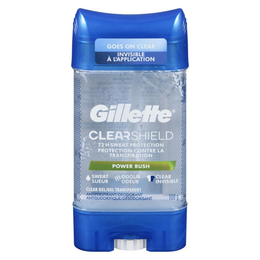 GILLETTE DEODORANT GEL EXTREME ENERGY, 3 X 108 G