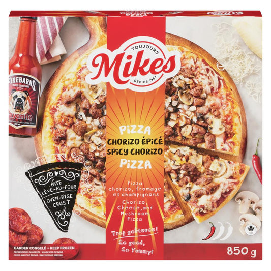 MIKE'S SPICY CHORIZO PIZZA, 12 X 850 G