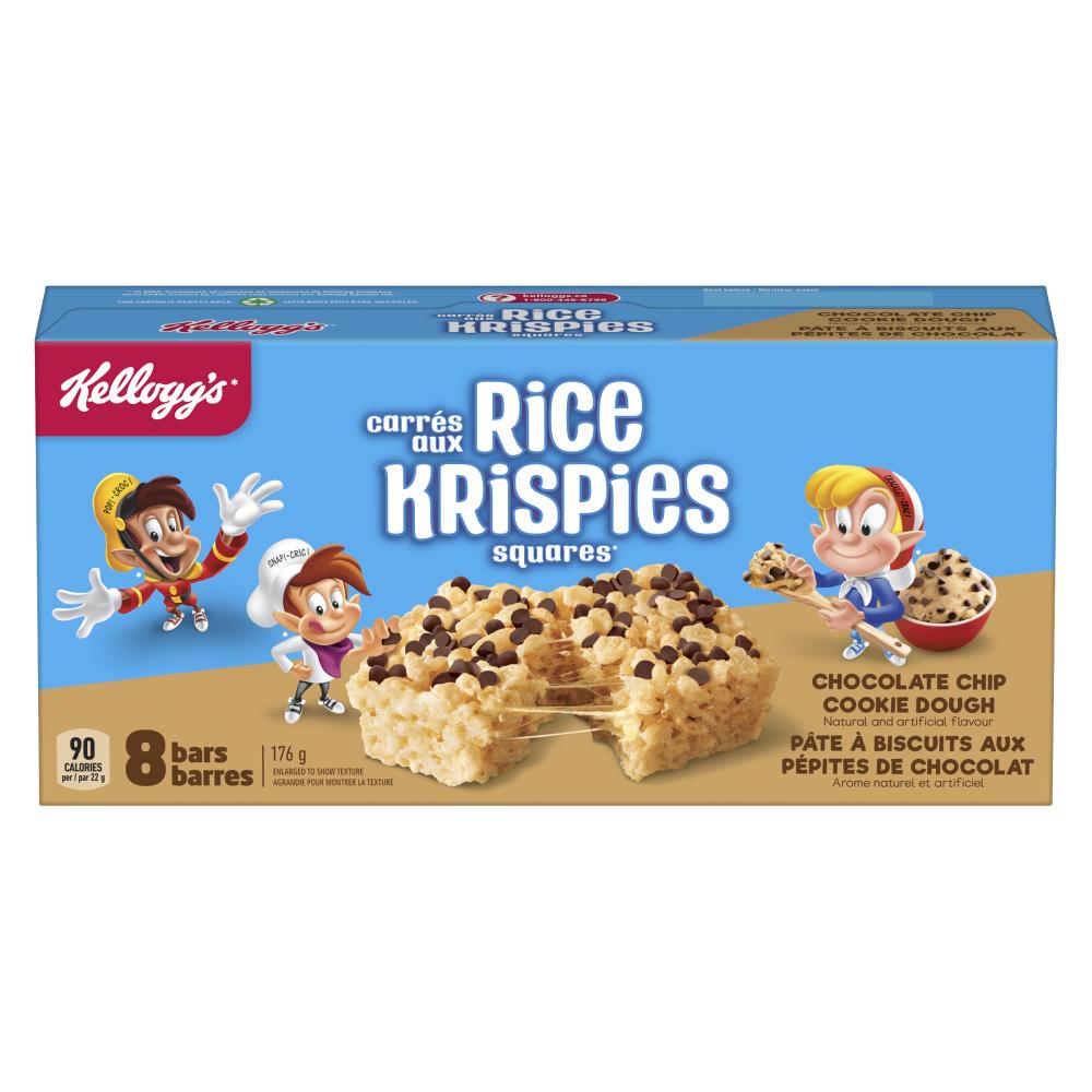 KELLOGG'S RICE KRISPIES BAKED BARS, 12 X 8 X 22 G