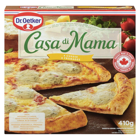 DROETKER PIZZA MAMA 4 CHEESES, 5 X 410 G