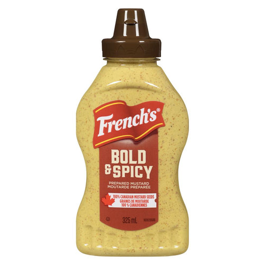 FRENCH'S DELI MUSTARD, 12 X 325 ML