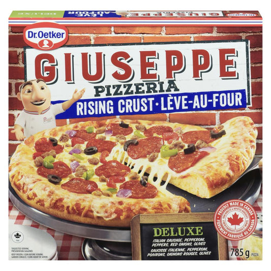 GIUSEPPE OVEN RISING DELUXE PIZZA, 6 X 785 G