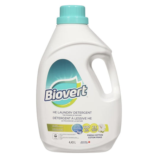 BIOVERT 100% COTTON SWABS, 2 X 4.43 L