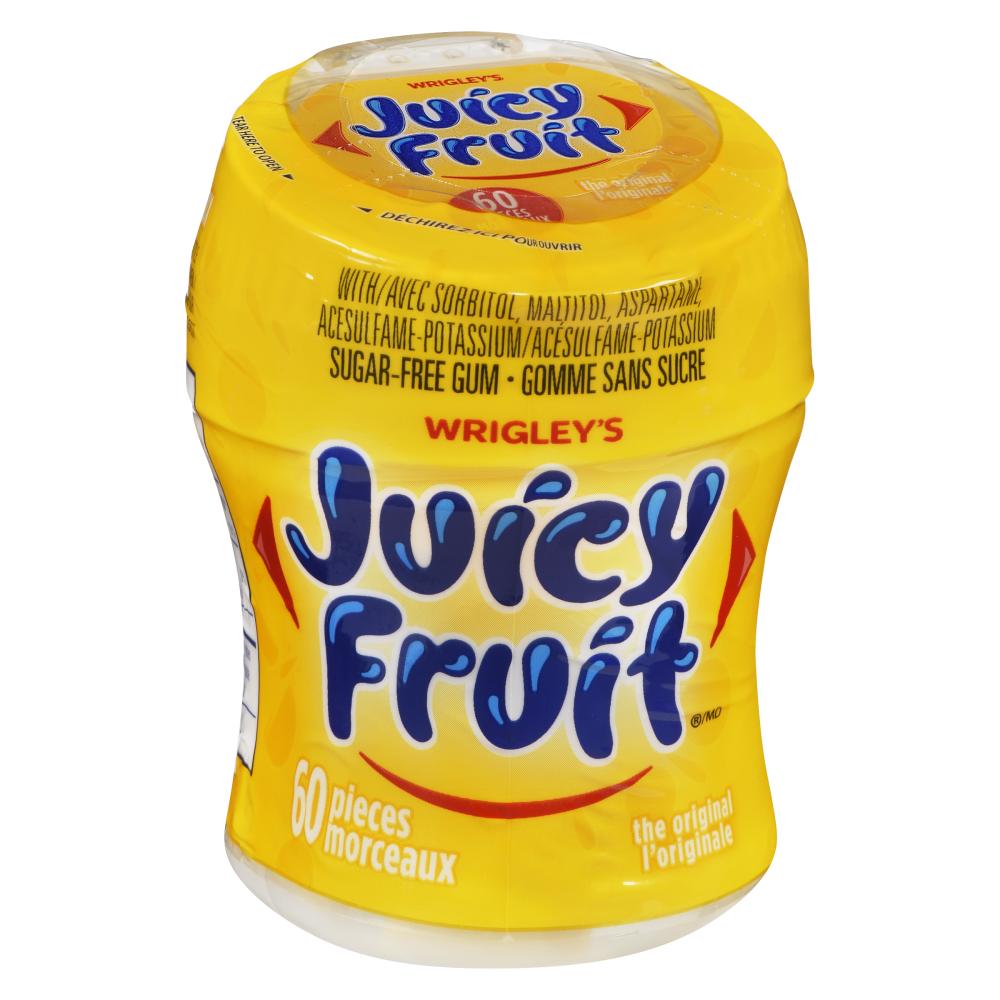 JUICYFRUIT YELLOW GUM, 6 X 1 UN