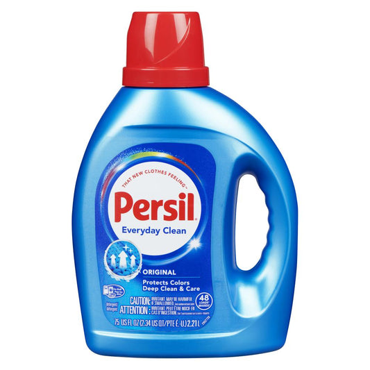 PERSIL LIQUID DETERGENT PROCLEAN 48 LOADS, 6 X 2.21 L