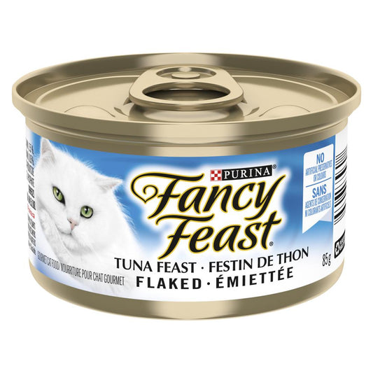 FANCFEST CAT FOOD TUNA FLAKE, 24 X 85 G