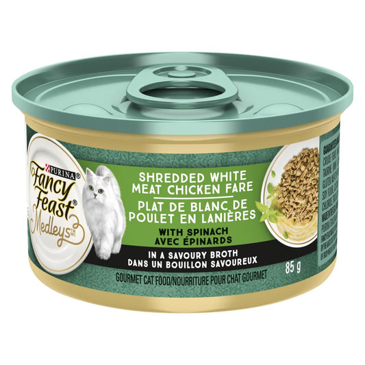 FANCFEST CAT FOOD WHITE FISH PLATTER, 24 X 85 G
