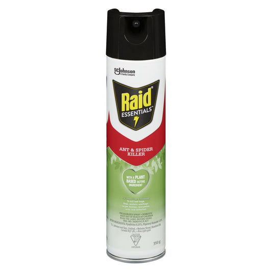 RAID INSECTICIDE ANT & SPIDER, 12 X 350 G
