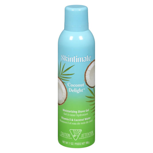 SKINTIMATE COCONUT SHAVING GEL, 6 X 198 G