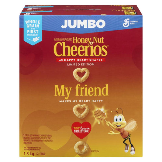 GENMILLS CHEERIOS HONEY NUT, 8 X 1.3 KG