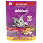 WHISKAS CAT FOOD SALT MEAT, 12 X 670 G