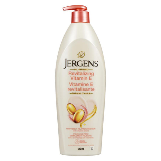 JERGENS VITAMIN E LOTION, 4 X 620 ML
