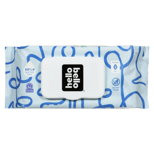 HELLOBELL WIPES 60 COUNT, 6 X 1 UN