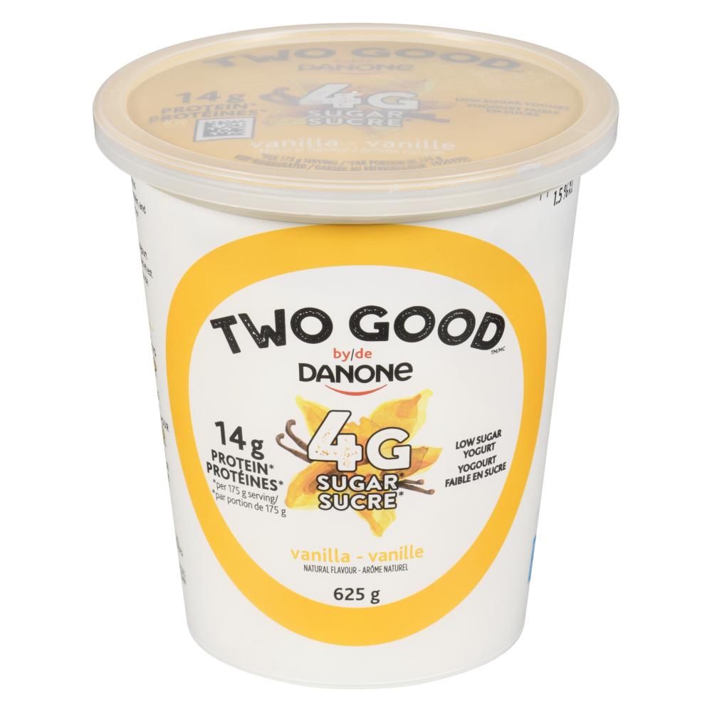TWO GOOD GREEK YOGURT VANILLA, 6 X 625 G