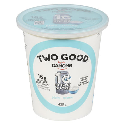 TWO GOOD GREEK YOGURT PLAIN, 6 X 625 G