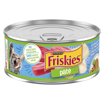 FRISKIES CAT FOOD TUNA FISH, 24 X 156 G
