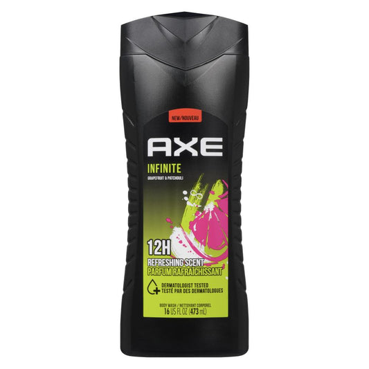 AXE SHOWER GEL INFINITE, 4 X 473 ML