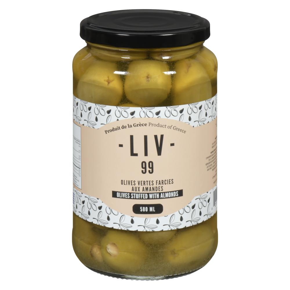 LIV99 STUFFED OLIVES WITH CHILI, 12 X 580 ML