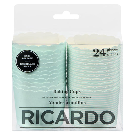 RICARDO ROUND MUFFIN MOULDS, 9 X 24 UN